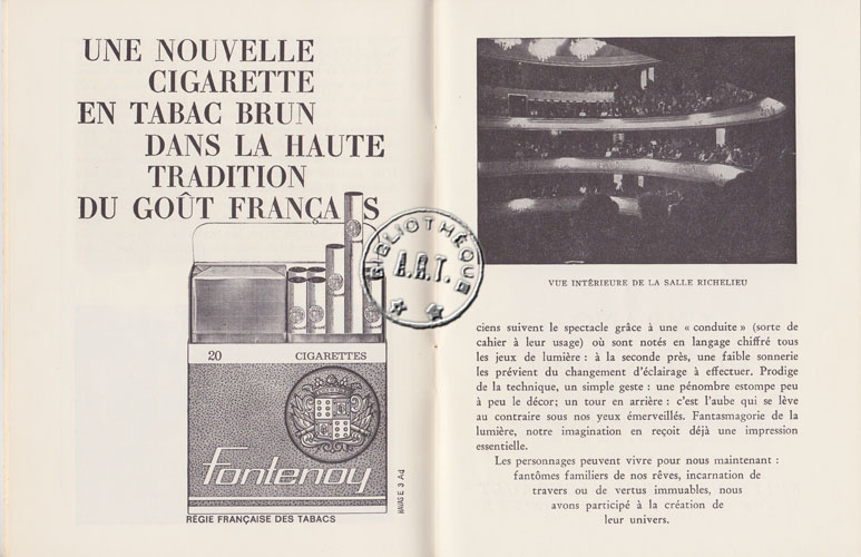 Les programmes de Théatre de l\